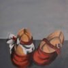 The Girl's red shoe