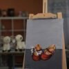 The Girl's red shoe