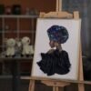 Contemplation (Wood and Textile)